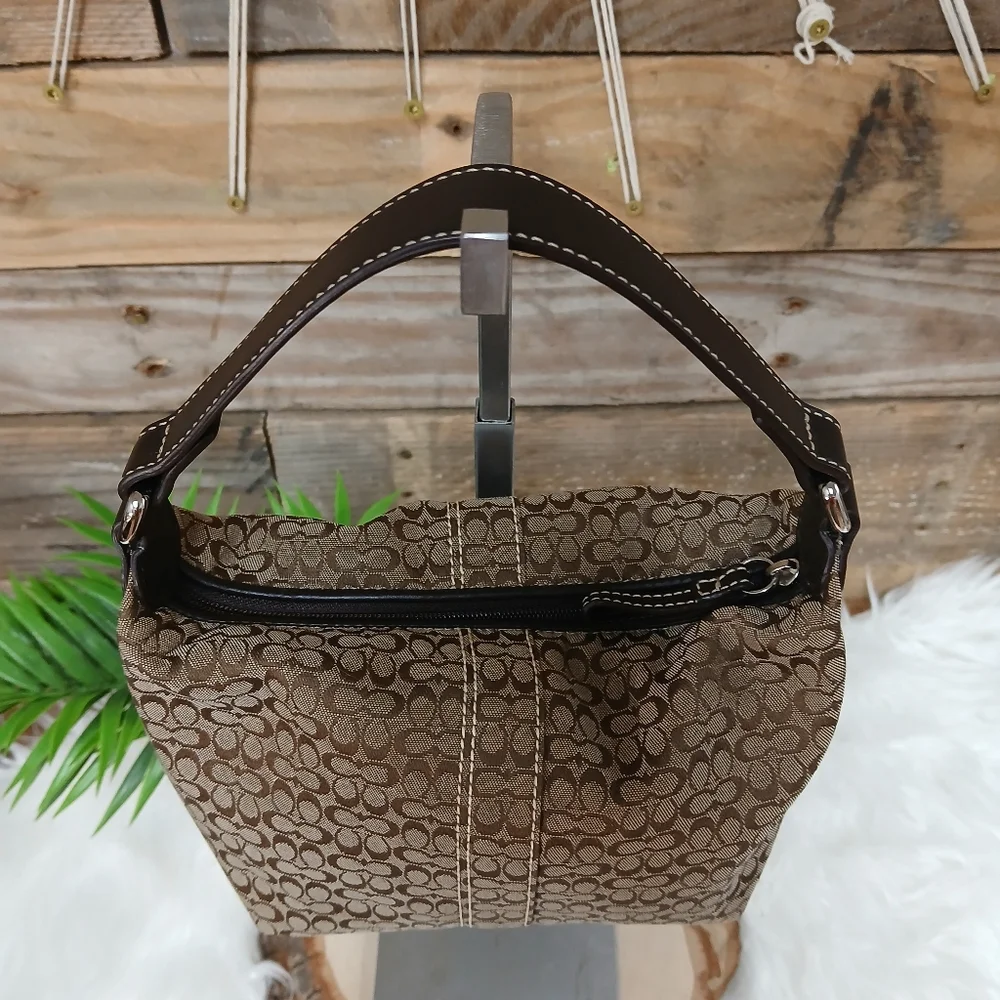 Coach Vtg Signature Collection Mini Bag - Picture 4 of 9